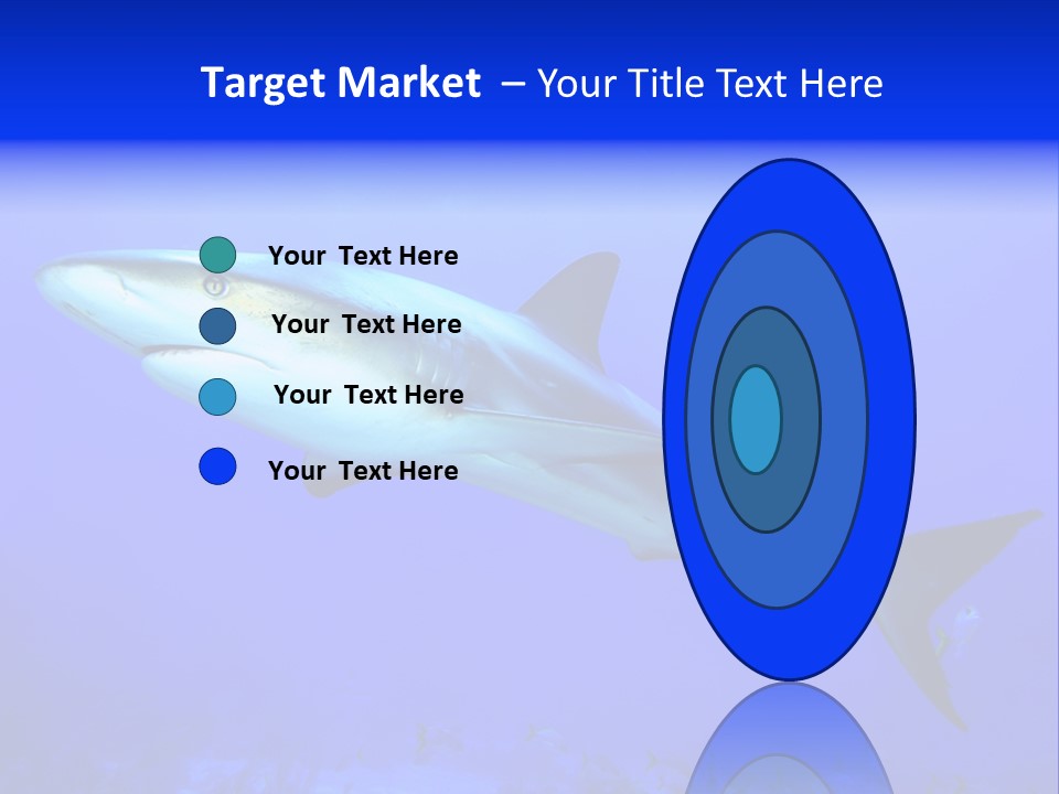 Grey Underwater Gray PowerPoint Template