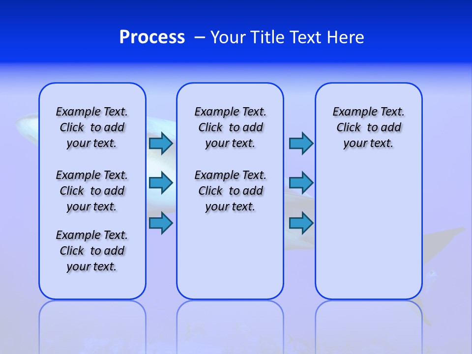 Grey Underwater Gray PowerPoint Template