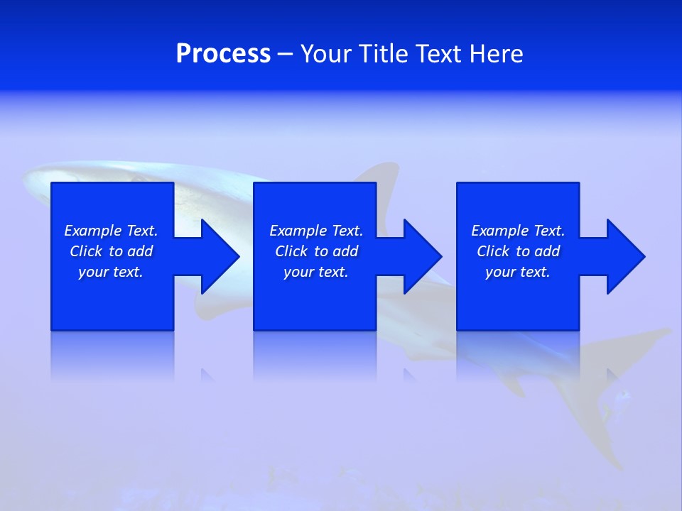 Grey Underwater Gray PowerPoint Template
