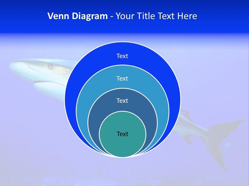 Grey Underwater Gray PowerPoint Template