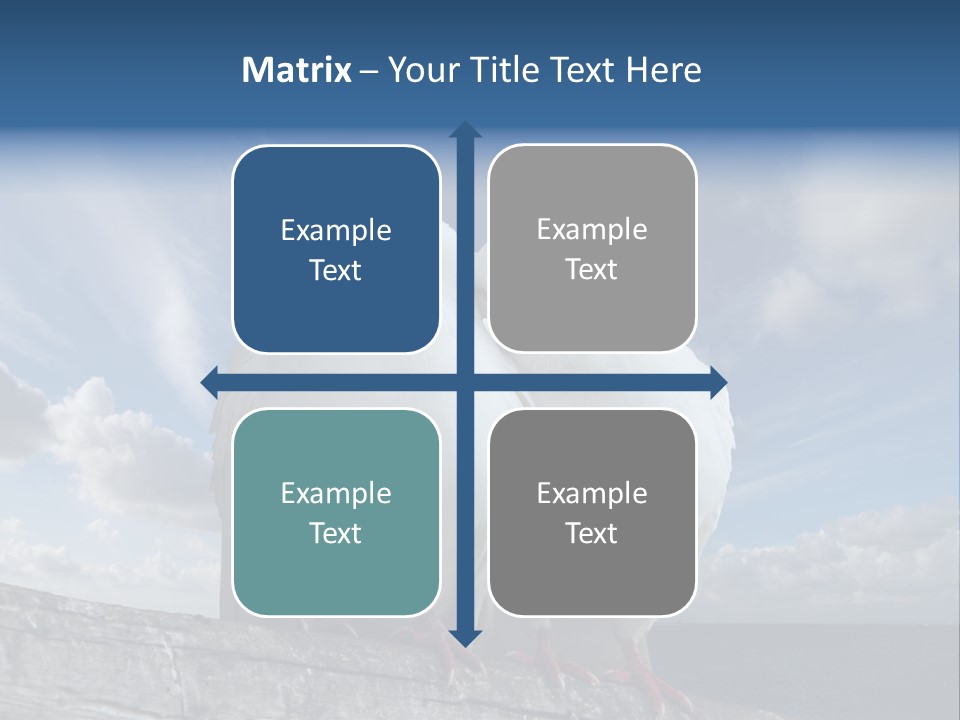 Symbol Feathers Christianity PowerPoint Template