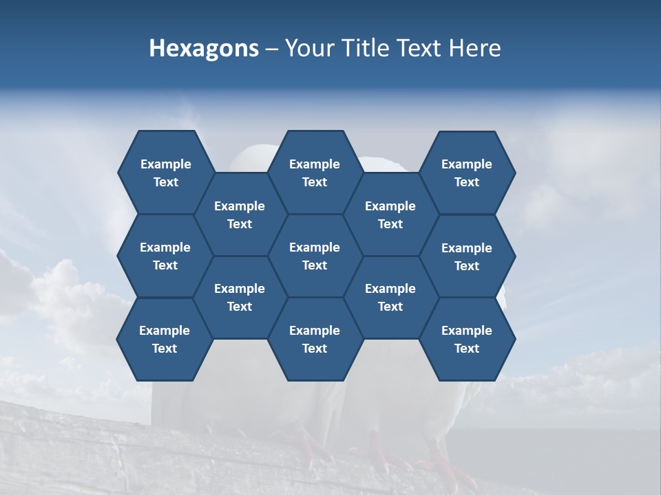 Symbol Feathers Christianity PowerPoint Template