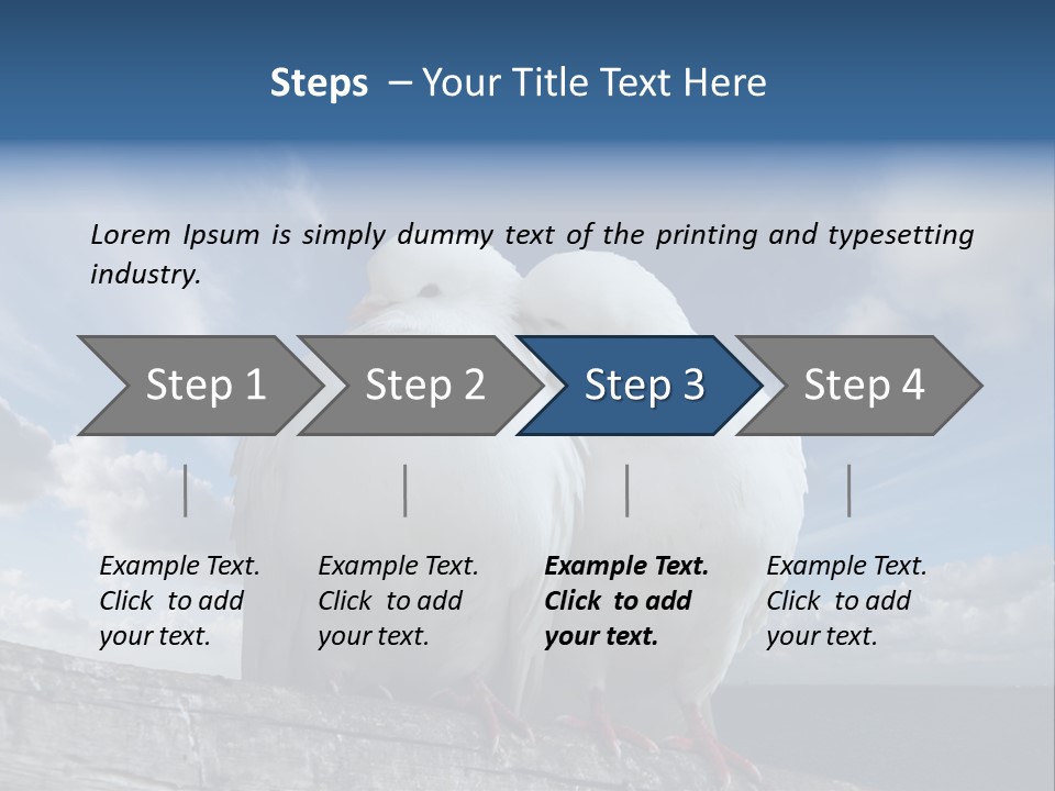 Symbol Feathers Christianity PowerPoint Template