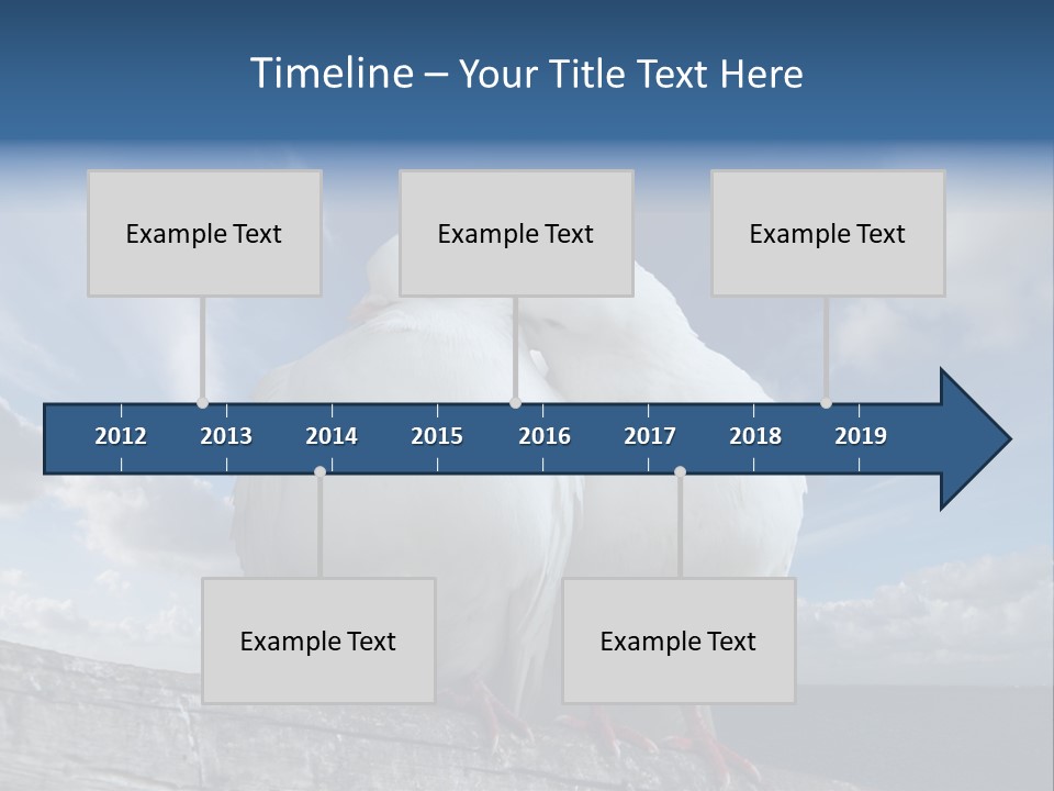 Symbol Feathers Christianity PowerPoint Template