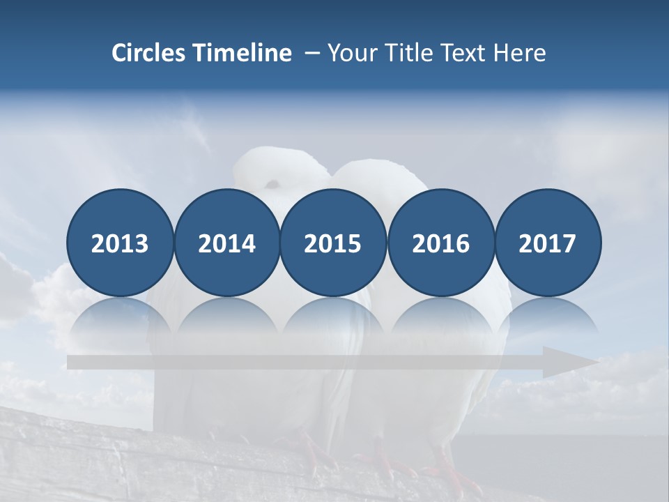 Symbol Feathers Christianity PowerPoint Template