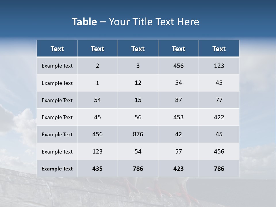 Symbol Feathers Christianity PowerPoint Template