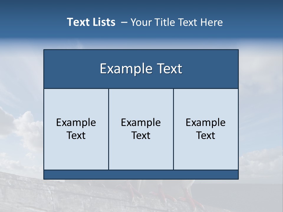 Symbol Feathers Christianity PowerPoint Template