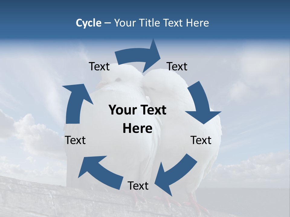 Symbol Feathers Christianity PowerPoint Template