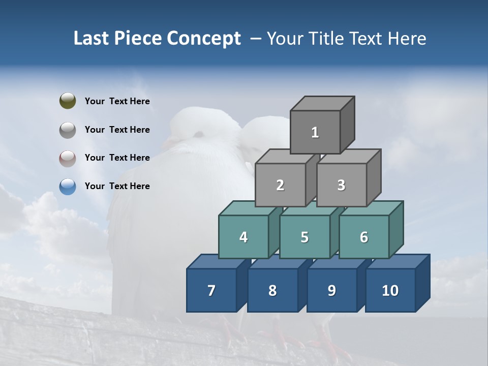 Symbol Feathers Christianity PowerPoint Template