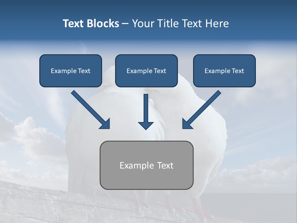 Symbol Feathers Christianity PowerPoint Template