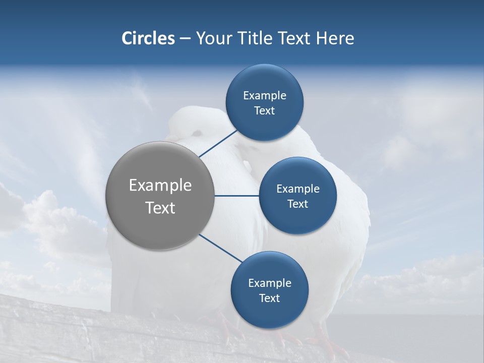 Symbol Feathers Christianity PowerPoint Template