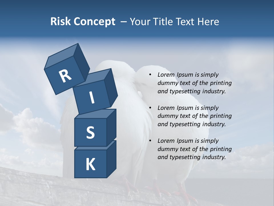 Symbol Feathers Christianity PowerPoint Template