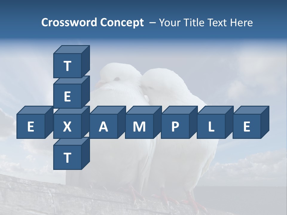 Symbol Feathers Christianity PowerPoint Template