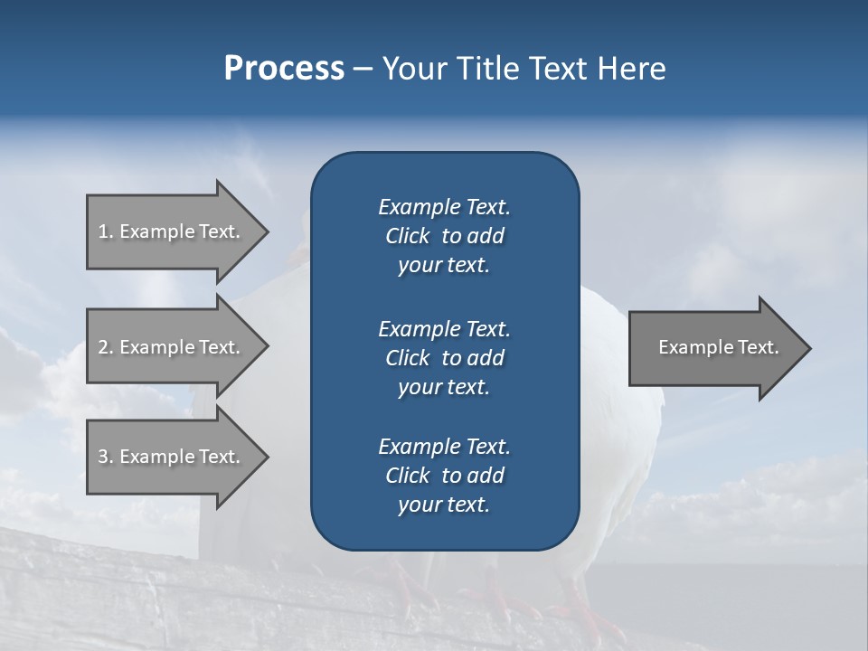 Symbol Feathers Christianity PowerPoint Template