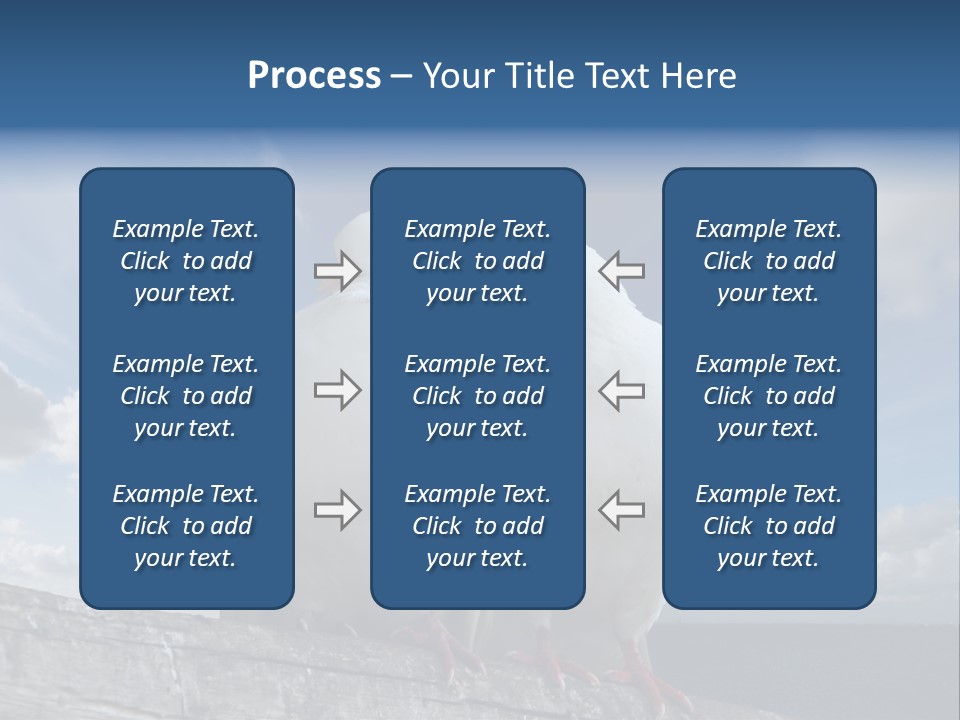 Symbol Feathers Christianity PowerPoint Template