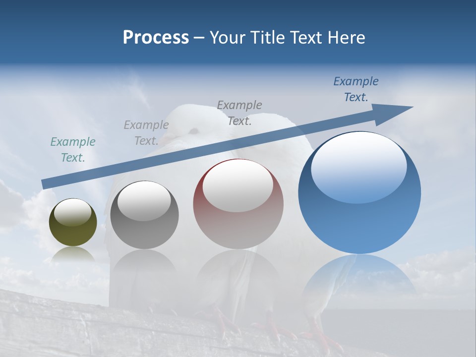 Symbol Feathers Christianity PowerPoint Template