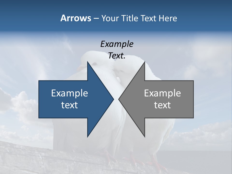 Symbol Feathers Christianity PowerPoint Template