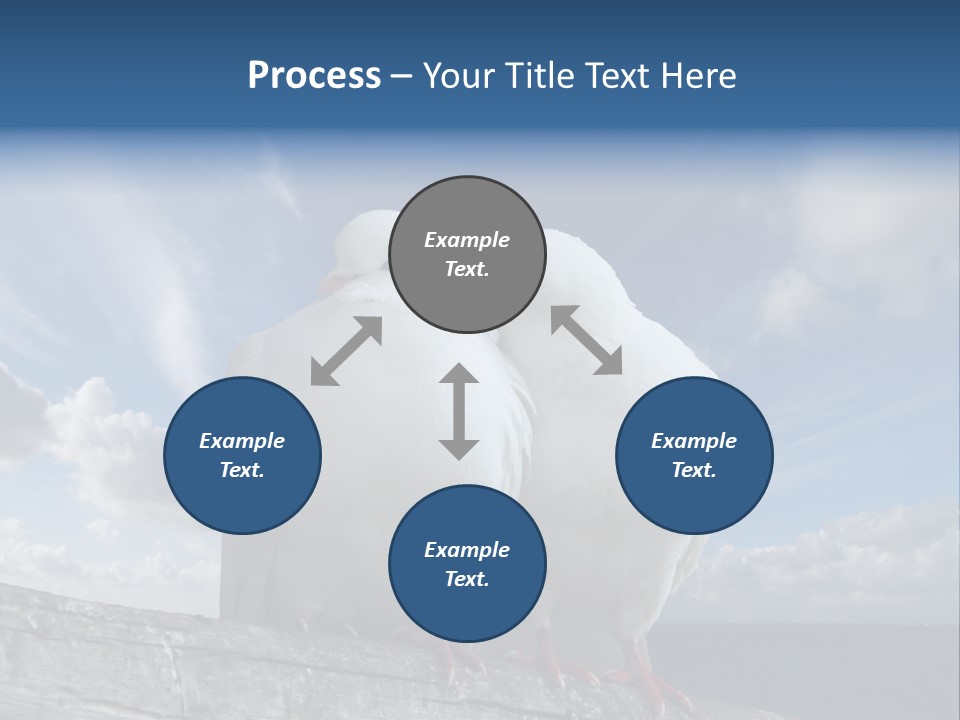 Symbol Feathers Christianity PowerPoint Template