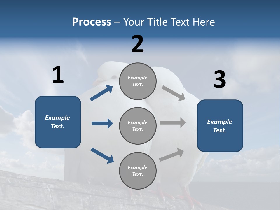 Symbol Feathers Christianity PowerPoint Template