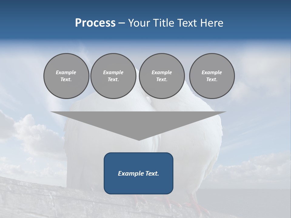 Symbol Feathers Christianity PowerPoint Template