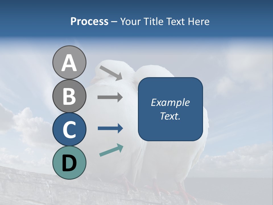 Symbol Feathers Christianity PowerPoint Template