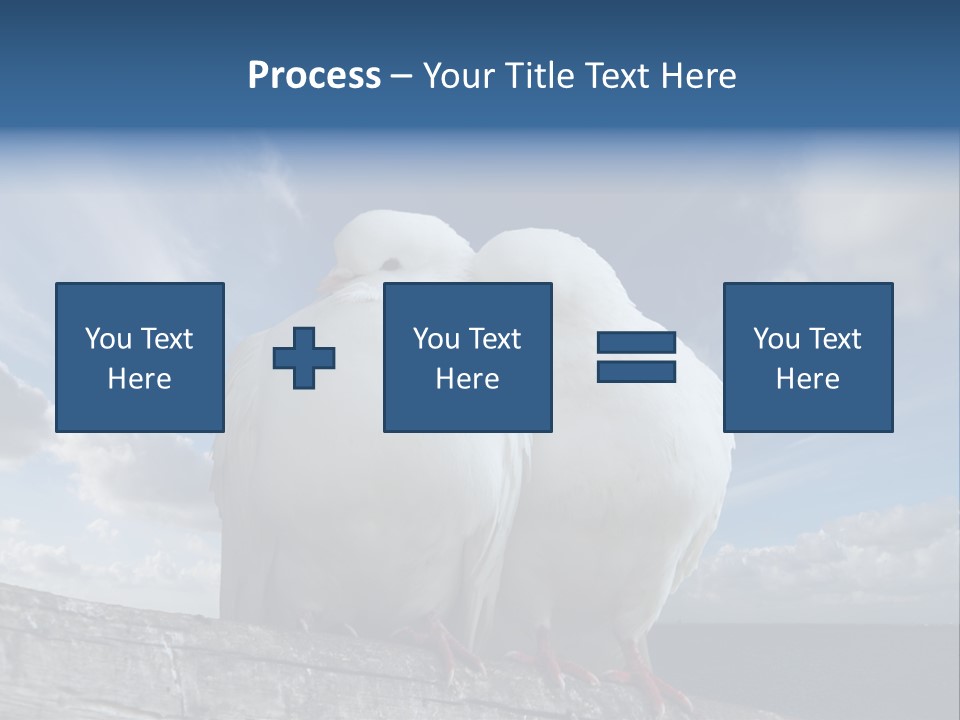 Symbol Feathers Christianity PowerPoint Template