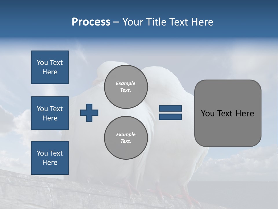 Symbol Feathers Christianity PowerPoint Template