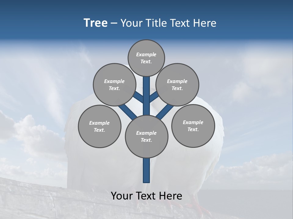 Symbol Feathers Christianity PowerPoint Template