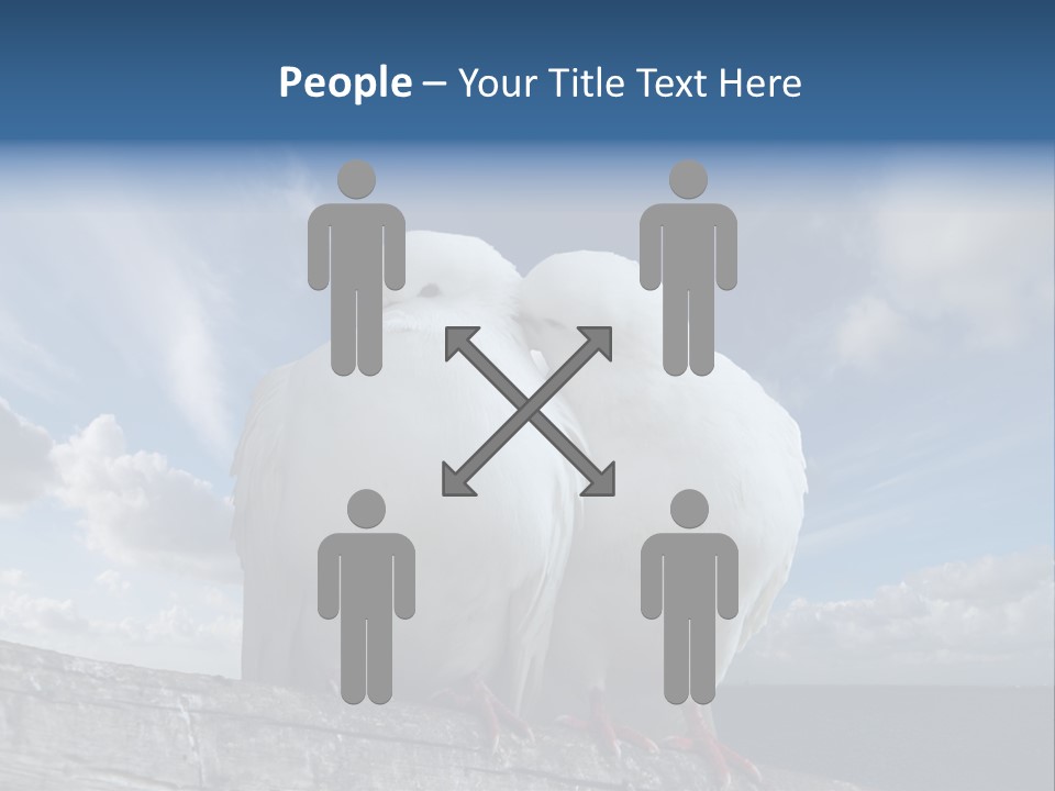 Symbol Feathers Christianity PowerPoint Template