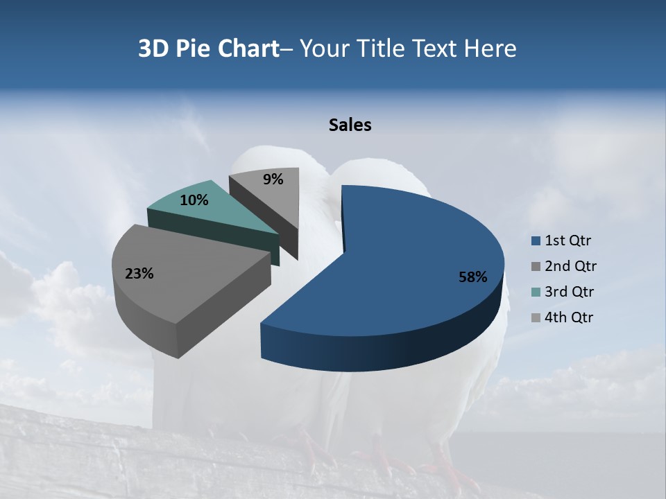 Symbol Feathers Christianity PowerPoint Template