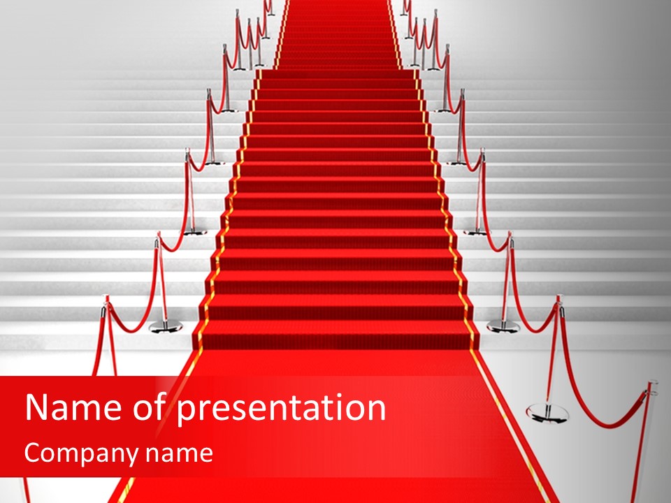 Enter Premiere Fame PowerPoint Template