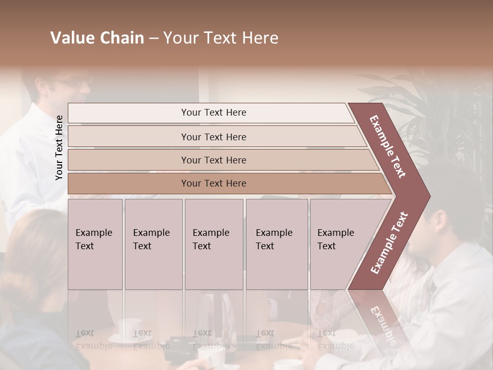 Note Men Screen PowerPoint Template
