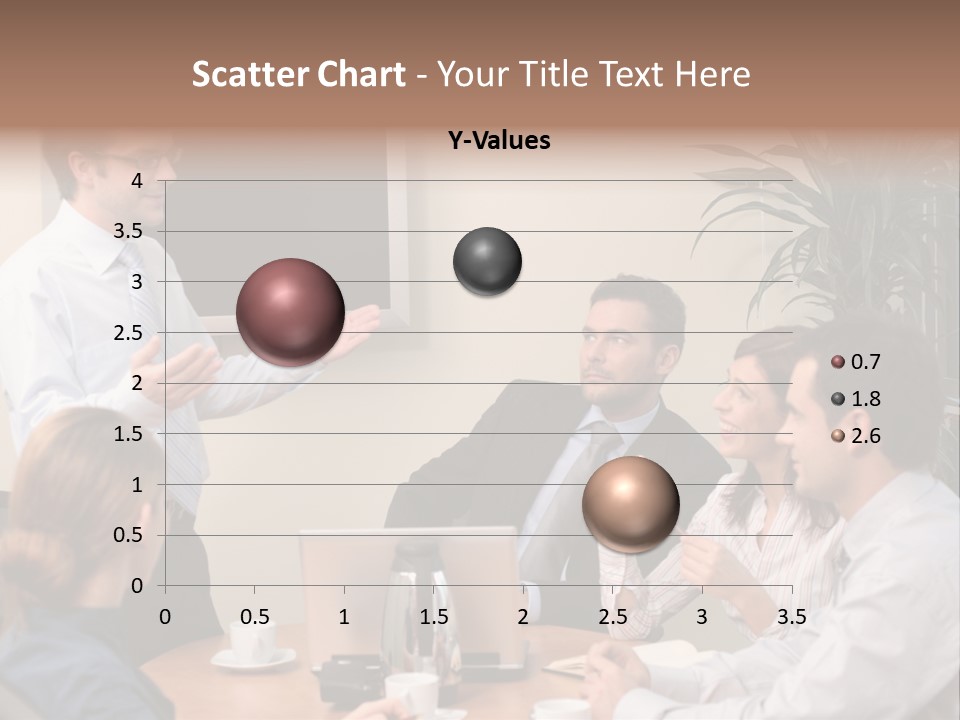 Note Men Screen PowerPoint Template
