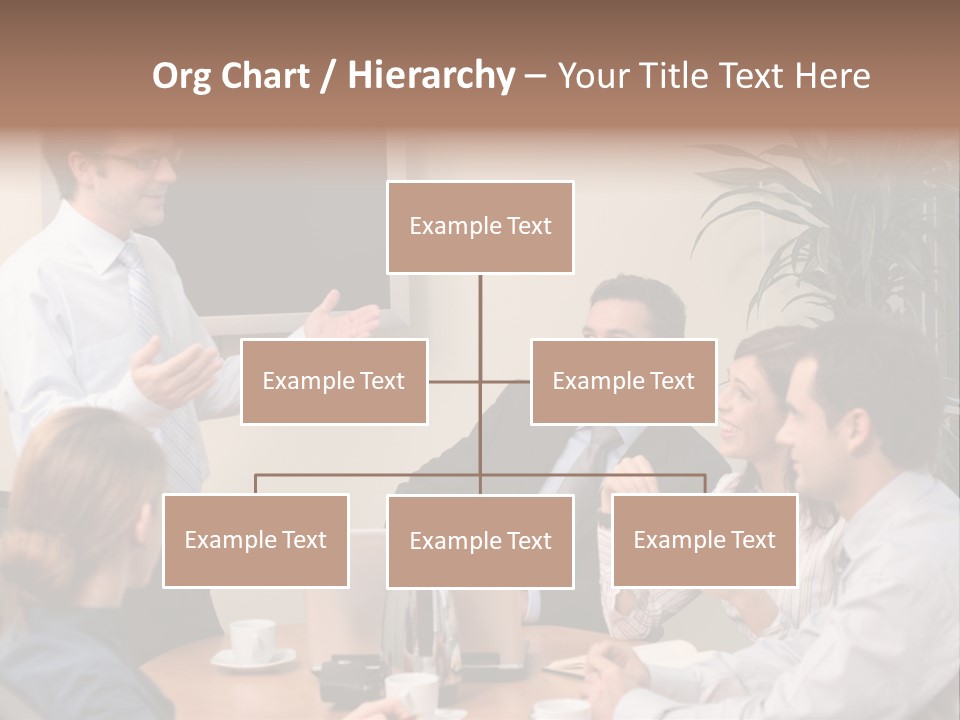 Note Men Screen PowerPoint Template