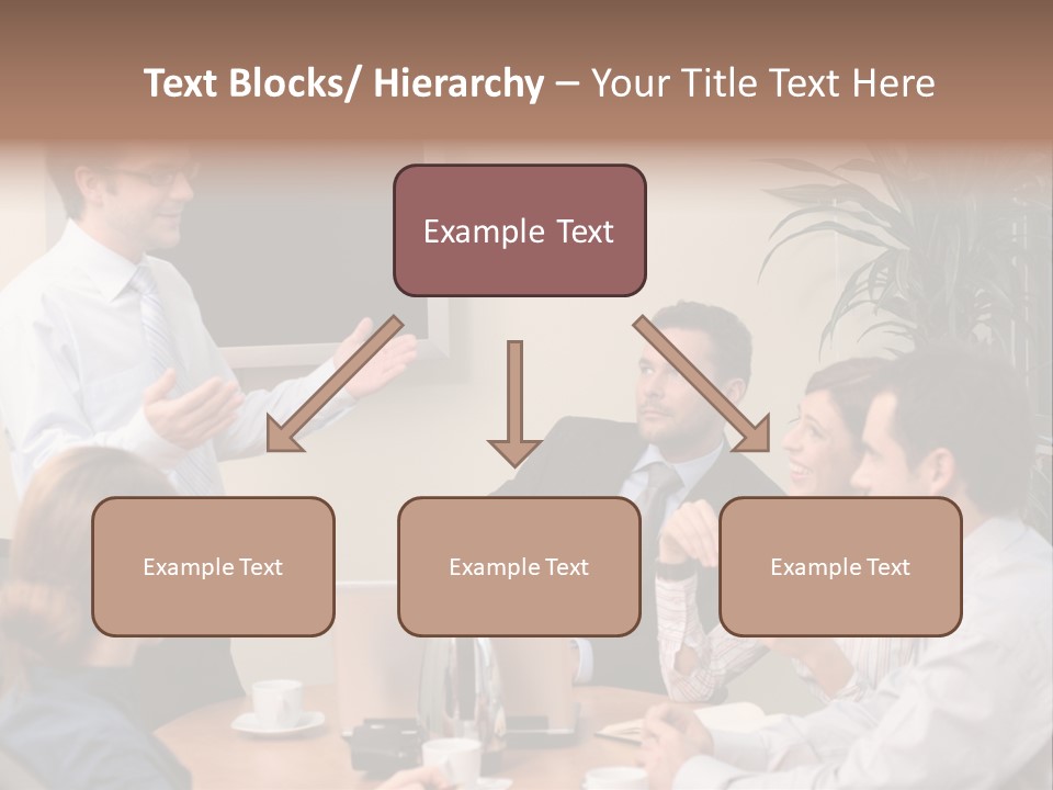 Note Men Screen PowerPoint Template