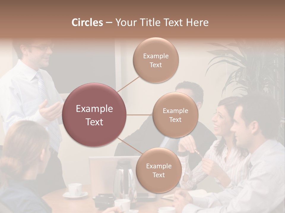 Note Men Screen PowerPoint Template