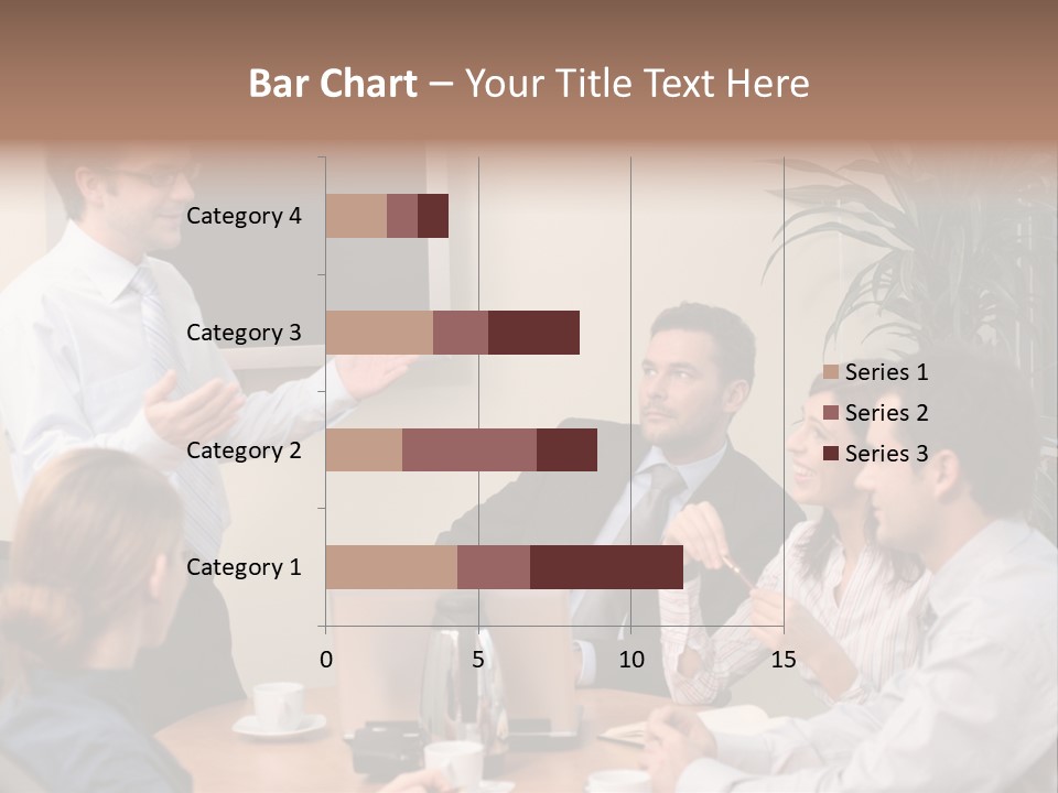 Note Men Screen PowerPoint Template