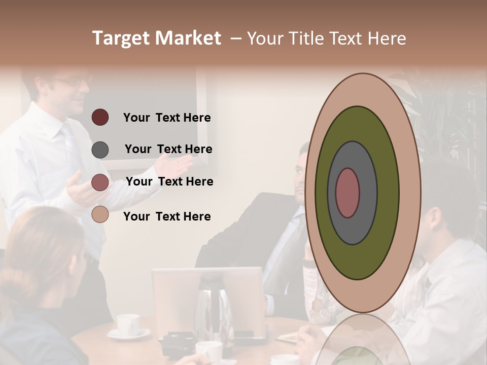 Note Men Screen PowerPoint Template