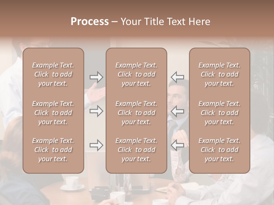 Note Men Screen PowerPoint Template