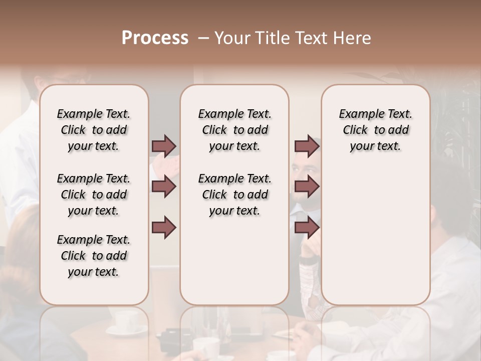 Note Men Screen PowerPoint Template