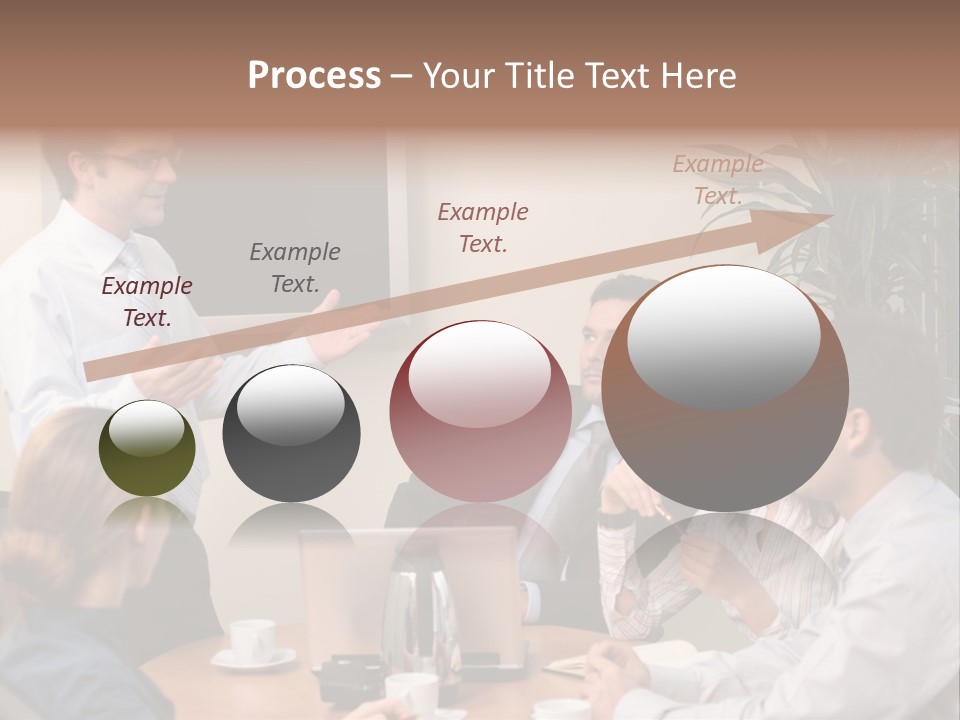 Note Men Screen PowerPoint Template