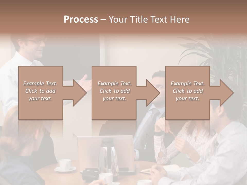 Note Men Screen PowerPoint Template