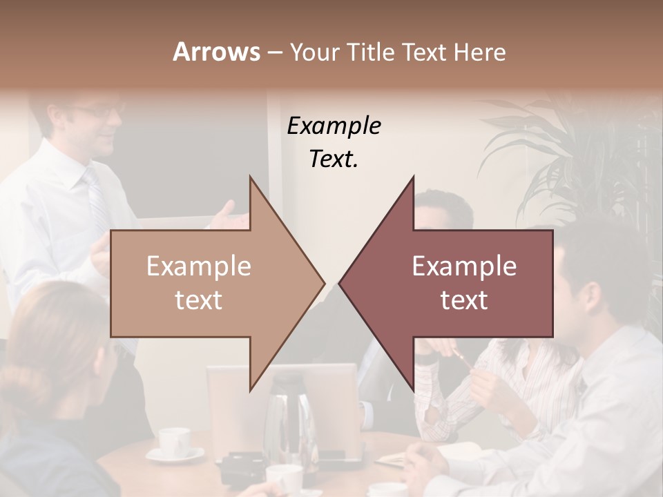 Note Men Screen PowerPoint Template