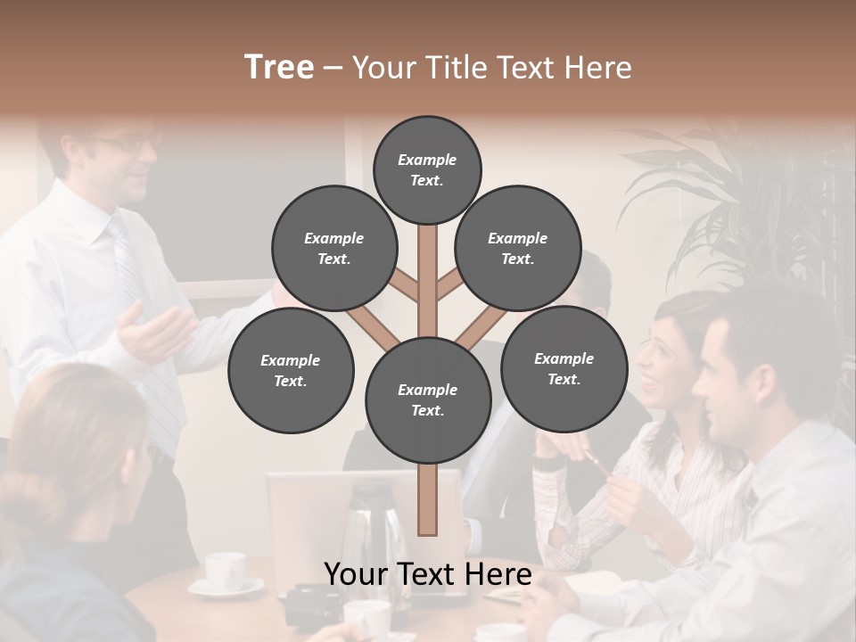 Note Men Screen PowerPoint Template