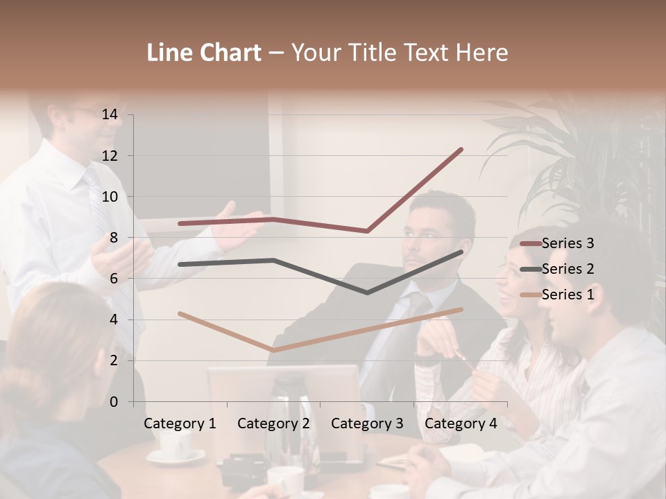 Note Men Screen PowerPoint Template
