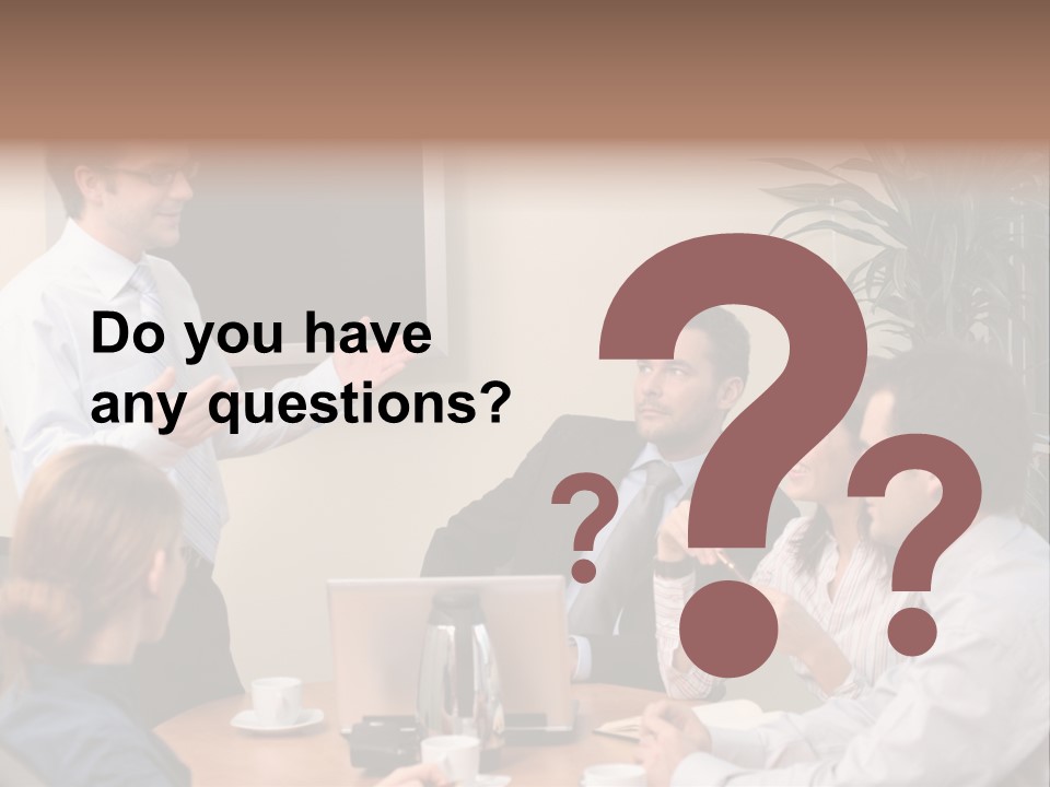 Note Men Screen PowerPoint Template