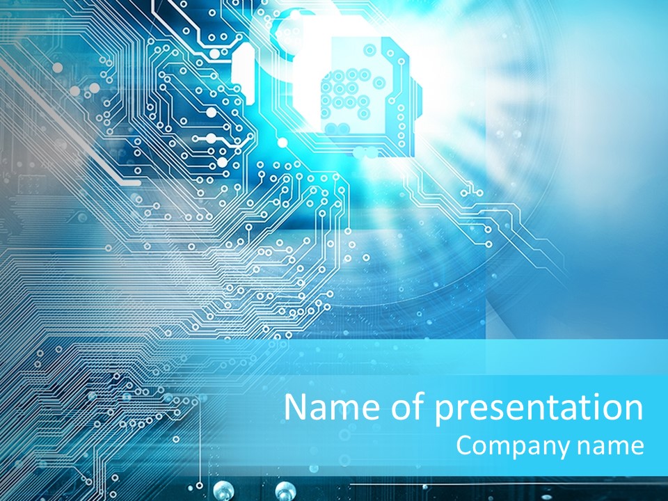 Communication High Connection PowerPoint Template