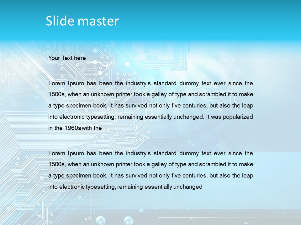 Communication High Connection PowerPoint Template