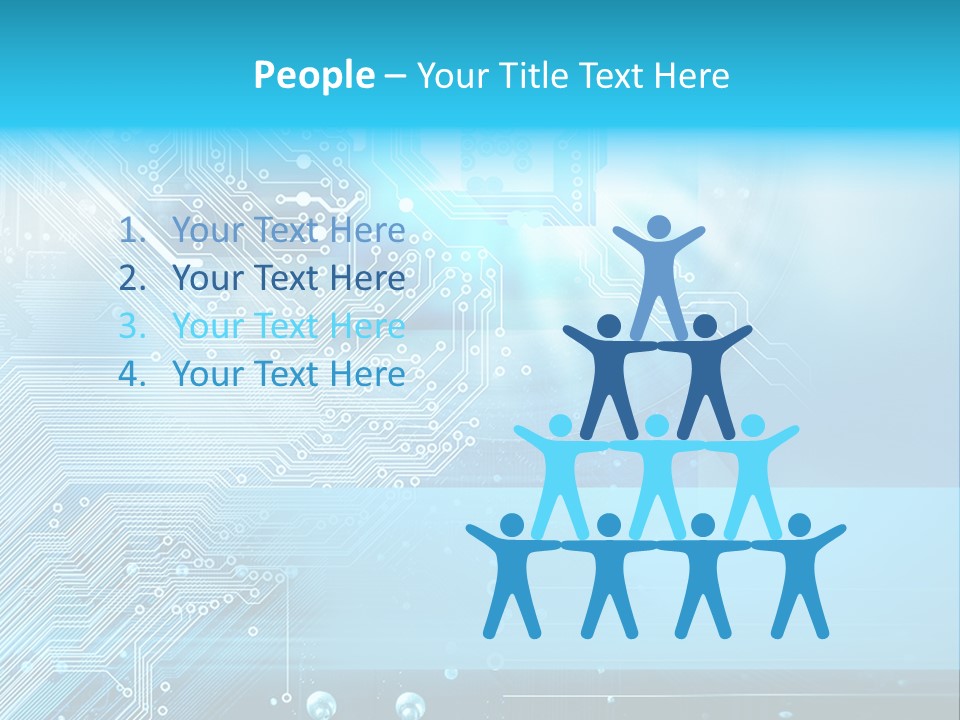 Communication High Connection PowerPoint Template