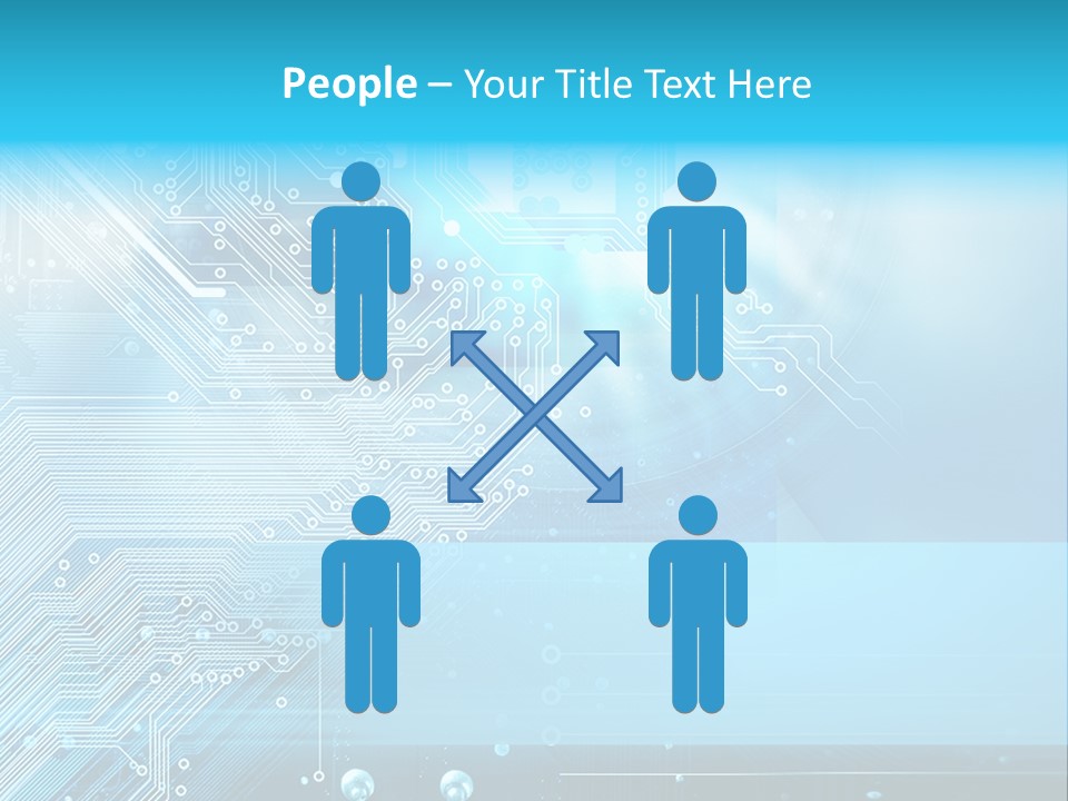 Communication High Connection PowerPoint Template